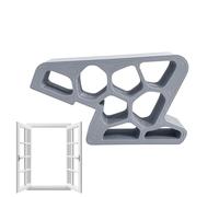 Window Security Lock - Window Stopper | Sliding Door Locks | Railing Door Locks | Scratch Resistant Windôw Stopper Block | Rail-lock Windôw Stoppers Block for Hotel, Patio, Home, Apartment, Bedroom