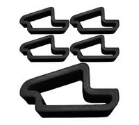 Window Security Stopper, Anti Pinch Door Guard, Safety Restrictor Lock System, Child Protection Barrier Kit for Home Workplace Apartment Basement Balcony Door Window Safety Use 7.3x3.8x2.5cm