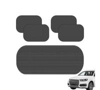 Window Shade - Car Shade | Window Side Sunshade Mesh Curtain, 5 Pack Suction Cup Design Automotive UV Protection Privacy Shades, Light Block Cooling Anti-Glare Covers for Camping Travel