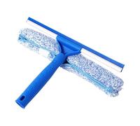 Window Squeegee, Detachable Cloth Streak Free Cleaning Tool, Polyester Shower Glass Door Cleaner, Multi Wiper For Home Kitchen Bathroom Car Office Mirror Windshield Tile Wall