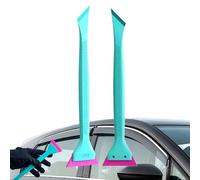 Window Squeegee, Handheld Film Scraper Tool with Ergonomic Grip 9.45x1.97x0.79 inches, Multi- Water Wiper for Windshield Bathroom Tile RV Truck Outdoor Cleaning