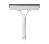 Window Squeegee - Portable Spray Scrubber Brush, Ergonomic Handle Cleaner, Scraper Tool, Lightweight Glass Tile Mirror Wiper | Portable Cleaning Accessory For Shower Car Kitchen Bathroom Home
