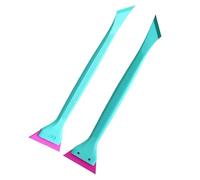Window Squeegee, Small Tendon Scraper, Windshield Cleaning Tool, Water Film Remover, Compact Wiping for Bathroom Garage Daily Floor Tile Workplace Kitchen Truck Rv Surfaces, 9.45x1.97x0.79 Inch