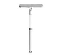 Window Squeegee Tool, Extendable Glass Cleaner, Dust Removal Scraper, Shower Bathroom Blade, Multi Cleaning Tool for Home Bedroom Car Bathroom Door Tile Wall Windshield Use Water 53x23x5cm