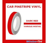 Window-Tint DARK RED GLOSS Pin Stripe Roll Line Tape Vinile 10m