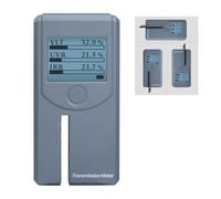 Window Tint Meter, Portable LCD Solar Film Tester for VLT/UV/IR Transmittance And Rejection, Auto Calibration & Rotating Screen for Car & Building Window Film Assessment