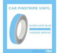 Window-Tint Nastro PinStripe Lucido In Vinile Blu Chiaro Autoadesivo 10m