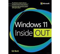 Ed Bott Windows 11 Inside Out (Tascabile) Inside Out