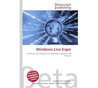 Windows Live Expo: Windows Live, Windows Live Messenger, Windows Live Account