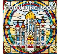Windows of Wonder: A Stained Glass Coloring Adventure