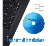 Windows Vista Aio 32 Bit Starter Home Business Enterprise Ultimate Dvd Cd Italia
