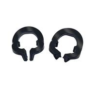 Windplusya Kit del Sistema di matrici sezionali dentali, Bande del Sistema di matrici autoclavabili e Anello di Clip del Supporto della Resina del Sistema di matrici Nere - Set F3-2PC Black Ring