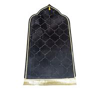Windplusya Tappeto Musulmano Per Preghiera Musulmana, Spesso Morbido Velluto Musulmano, Tappeto Da Turco, Janamaz Sajada Uomini E Donne, Tinta Unita, Regalo Ramadan Eid