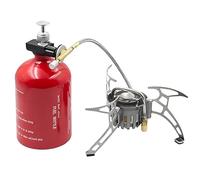 Windproof Camping Stove - Outdoor Burner Stove | OutdoorFolding Stoves | Portable Foldable Stainless Steel Stoves | 4,9 kW Power, Durevole, Ideal For Hiking, Camping, And Outdoor Adventures