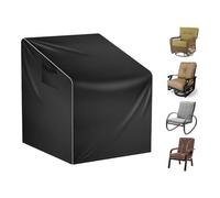 Windproof Waterproof Outdoor Chair Cover - Patio Chair Covers For Outdoor Furniture | Adjustable Lounge Deep Seat Sleeve Stable Protection | Garden Chair Cover For Balcony Garden Yard