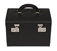 Windrose Beluga Scatola per gioielli Pelle 26.5 cm nero