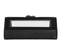 Windrose Custodia per orologio in nappa da 23 cm nero