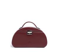 Windrose Merino 4 Etagen Scatol portagioie rosso, pelle sintetica, donna