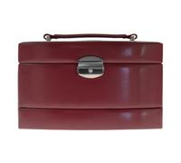 Windrose Merino Scatola per gioielli 17 cm rosso