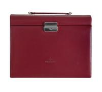 Windrose Merino Scatola per gioielli 26 cm rosso