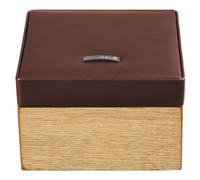 Windrose Portagioie in legno 14 cm marrone