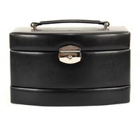 WINDROSE scatola di gioielli Merino Moda Jewelry Box Black