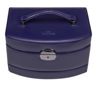 WINDROSE scatola di gioielli Merino Moda Jewelry Box Dark Blue