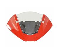 Windscreen Windshield Wind Deflector Shield Screen Visor Glass With Bracket Compatible With Ducati Monster 937 950 2021 2022(Red)