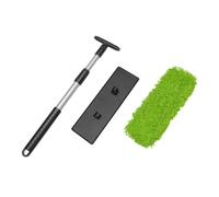 Windshield Cleaning Tool, Retractable Frost Removal Brush, Car Wash Mop with Extendable Handle, Automotive Glass Cleaning Tool for Truck Window Detailing Floor and Interior Care