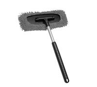 Windshield Cleaning Tool, Retractable Frost Removal Brush, Car Wash Mop with Extendable Handle, Automotive Glass Cleaning Tool for Truck Window Detailing Floor and Interior Care
