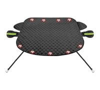 Windshield Cover for Ice and Snow - Car Winter Windshield Frost Protector Guard for Shielding | Thermal Aluminum Layer with 9 Magnetic Strips & Side Mirror Sleeves for , Pickups, RVs and Minivans