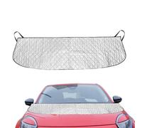 Windshield Cover Ice, Snow Winter Frost Protector, 170x45cm/66.93x17.72 Inches, with Silver Car Windshield Sun Snow Cover, Quality Anti Frost Windshields Shield, for Cars Trucks Winter Use