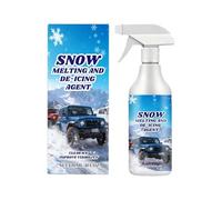 Windshield - Deicer Spray|fast Acting Winter Glass Ice Remover Agent For Vehicles Long Lasting Frost Dissolver Solution Used For Suv Rv Sedan Truck Minivan Auto Cold Weather Visibility Improvement Too