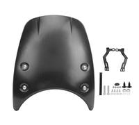 Windshield-Motorcycle Windshields,Black Aluminum Windshield Windscreen Headlight Fairing Fit for R nineT Pure Scrambler 2014-2020