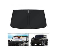 Windshield Sun Shade for 2021-2025 Ford Bronco (Not for Bronco Sport) - UV Blocking, Foldable Car Sun Visor Protector