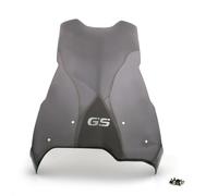 Windshield WindScreen +4" Per BMW Adventure F650GS F700GS F800GS 2008-17 SMOKE.