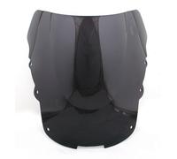 Windshield WindScreen Double Bubble For Honda CBR1100XX Blackbird 96-07 Black S1