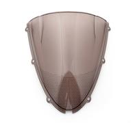 Windshield WindScreen Double Bubble For Kawasaki ZX6R 05-08 ZX10R 06-07 Smoke L3
