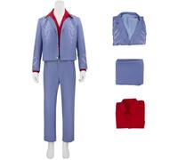 Windskids Bruno Costume Uomo Cosplay MV Die with A Smile Mars Vintage Uniforme Giacca Camicia Pantaloni Set per Halloween Natale Carnevale Festa Mascherata Performance Costume