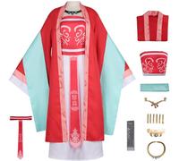 Windskids Gyokyouhi Costume Donna Cosplay Apothecary Diaries Gyokyouhi Hanfu Uniforme Vestito Set con Tiara Set per Fancy Dress Up Halloween Carnevale Festa Mascherata Anime Performance Costume