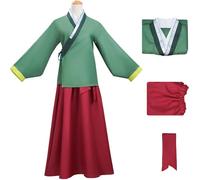 Windskids Maomao Costume Donna Cosplay Apothecary Diaries Mao Mao Hanfu Uniforme Top Gonna Cintura Set per Fancy Dress Up Halloween Carnevale Festa Mascherata Anime Performance Costume
