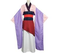 Windskids Mulan Costume Donna Cosplay Generali Eroi Hua Hua Mulan Fata Hanfu Uniforme Set per Halloween Carnevale Festa Compleanno Mascherata Anime Performance Costume