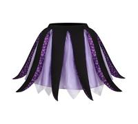 Windskids Ursula Costume Donna Cosplay La Sirenetta Strega Mare Ursula Carino Polpo Styling Gonna per Halloween Carnevale Festa Compleanno Mascherata Performance Costume