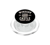 Windsor Castle Est. 1070 Berkshire England - Stampa color crema PopSockets PopGrip per MagSafe