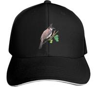 Windsoul Berretto da Baseball Bulbul con Baffi Rossi o crestato Cappello da Spiaggia Cappello Divertente Gita in Spiaggia di Lusso Ladies Uomo Fresco