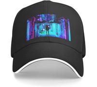 Windsoul Berretto da Baseball Che Piange da Solo di Notte Fino a Quando Tutto ciò Che Posso Vedere Sono Le Stelle Cappello di Lusso Nero Fresco