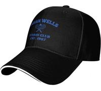 Windsoul Classico Indian Wells Tennis Club EST. 1967 Berretto da Baseball Cappuccio Cappello di Lusso Cappelli da Uomo Regalo da Donna Nero