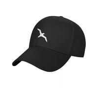 Windsoul Classico L'albatro Che osserva l'oceano Uccello Marino Silhouette Berretto da Baseball Cappello Personalizzato Cappello da Spiaggia Rugby Cappello da papà per Uomo Donna Versatile