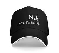 Windsoul Classico No Nero Storia Berretti da Baseball Cappelli Unisex di qualità