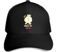 Windsoul Divertente Investing Tee Wallstreet Bets 2022 Berretto da Baseball mas Cappello Elmetto in Cappello Cappelli Cosplay Donna Uomo Fresco